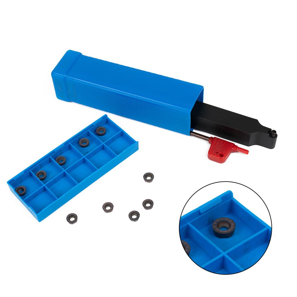 Practical Lathe External Turning Tool Holder for Various Processing Environments SRDPN1616H08 16x100mm +10 RPMT08T2M0EJS