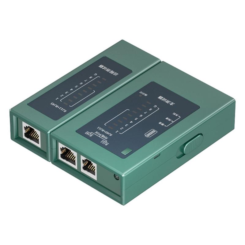 Ethernet Cable Mapper and Telephone Continuitys Cable Tester for RJ45 RJ11 RJ12 CAT5 CAT6 POE Networking Testing Tool 1