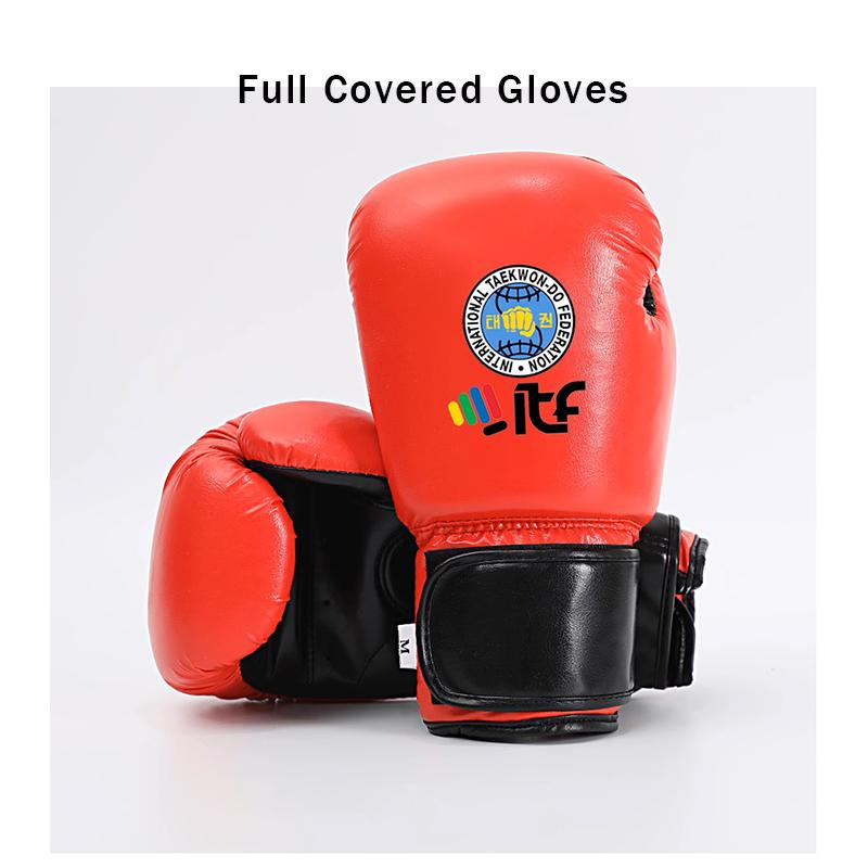 Taekwondo Sparring Karate Training Boxing Gloves Martial Arts Combat Mitts Kickboxing Sanda Competition Protective Gear Adults XS