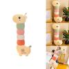 Adorable Rainbow Giraffe Plush Toy Pillow Soft Doll Perfect Gift For Girls