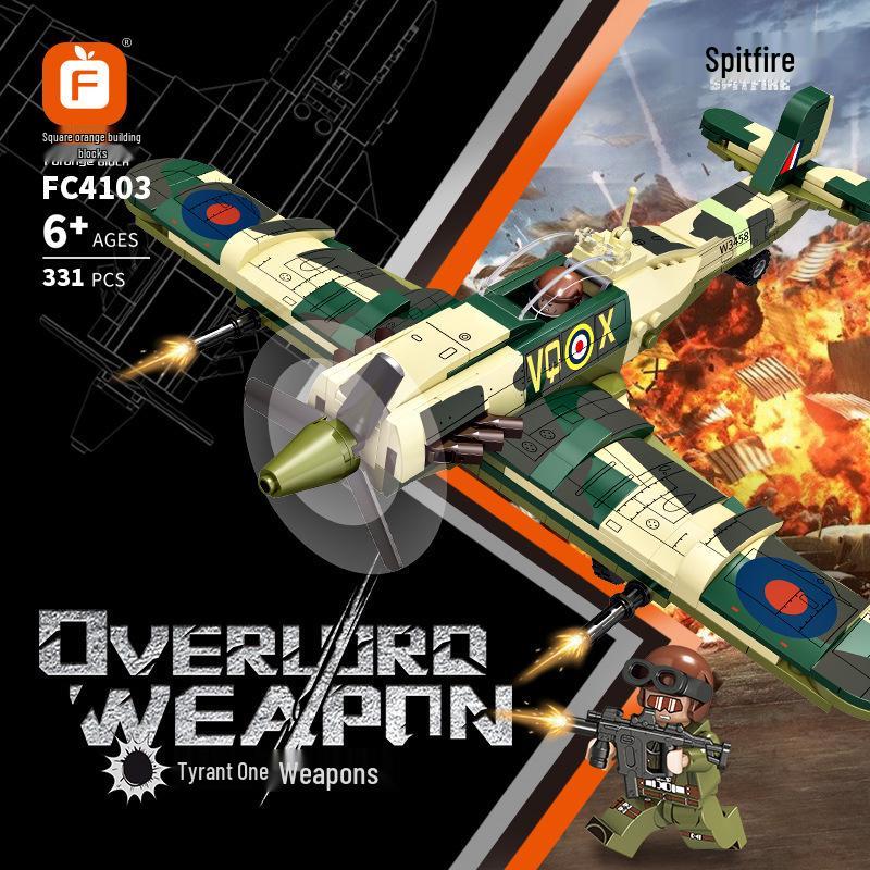 FC4101 Military Fighter Plane Model Building Blocks Set - Lego Compatible
