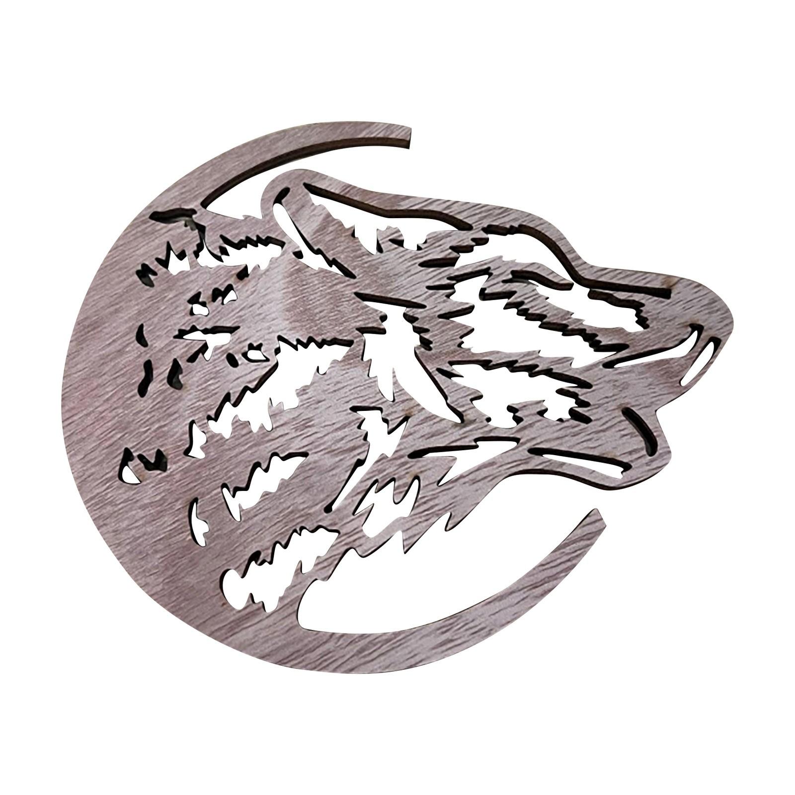 

Креативный деревянный коврик для чашки, подарочное украшение стола One Size