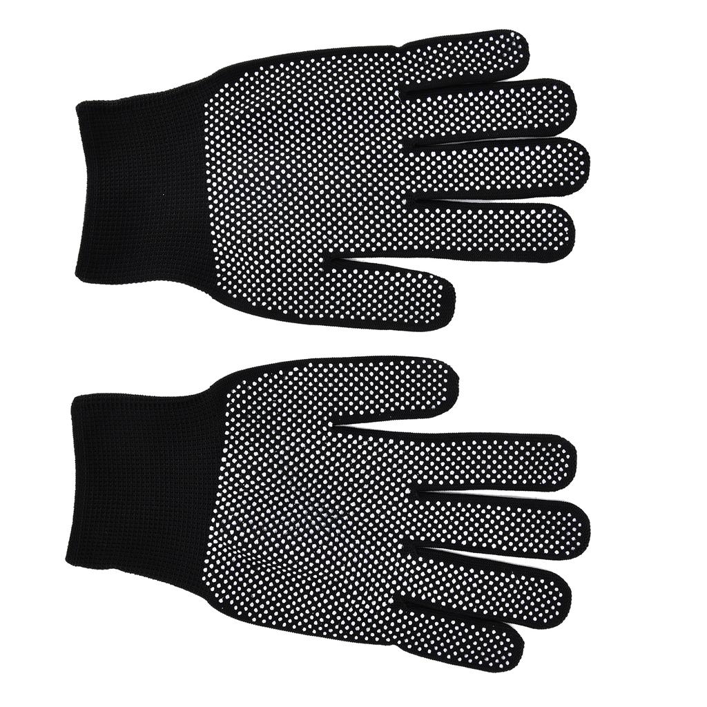 Black Nonslip Climbing Gloves Cycling Fishing Glove Winter Warm Windproof Full Finger Design for Men Women