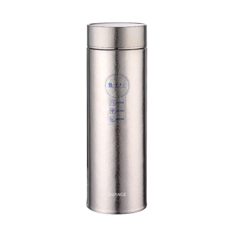 QUANGE 500ml Pure Titanium Insulated Tea Infuser Thermos