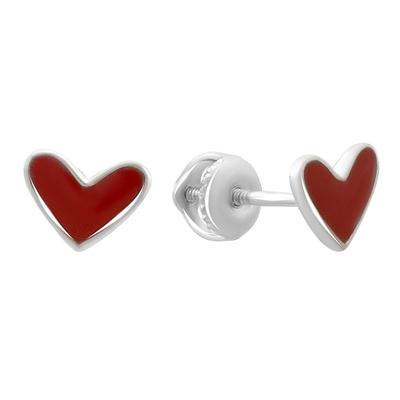 Silver Earrings with Enamel (60002250)