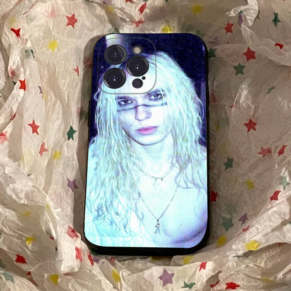 Singer 2hollis Phone Case Black Soft Silicone TPU Phone Case For IPhone 11 12 13 14 15 16 17 Pro Plus Mini Max