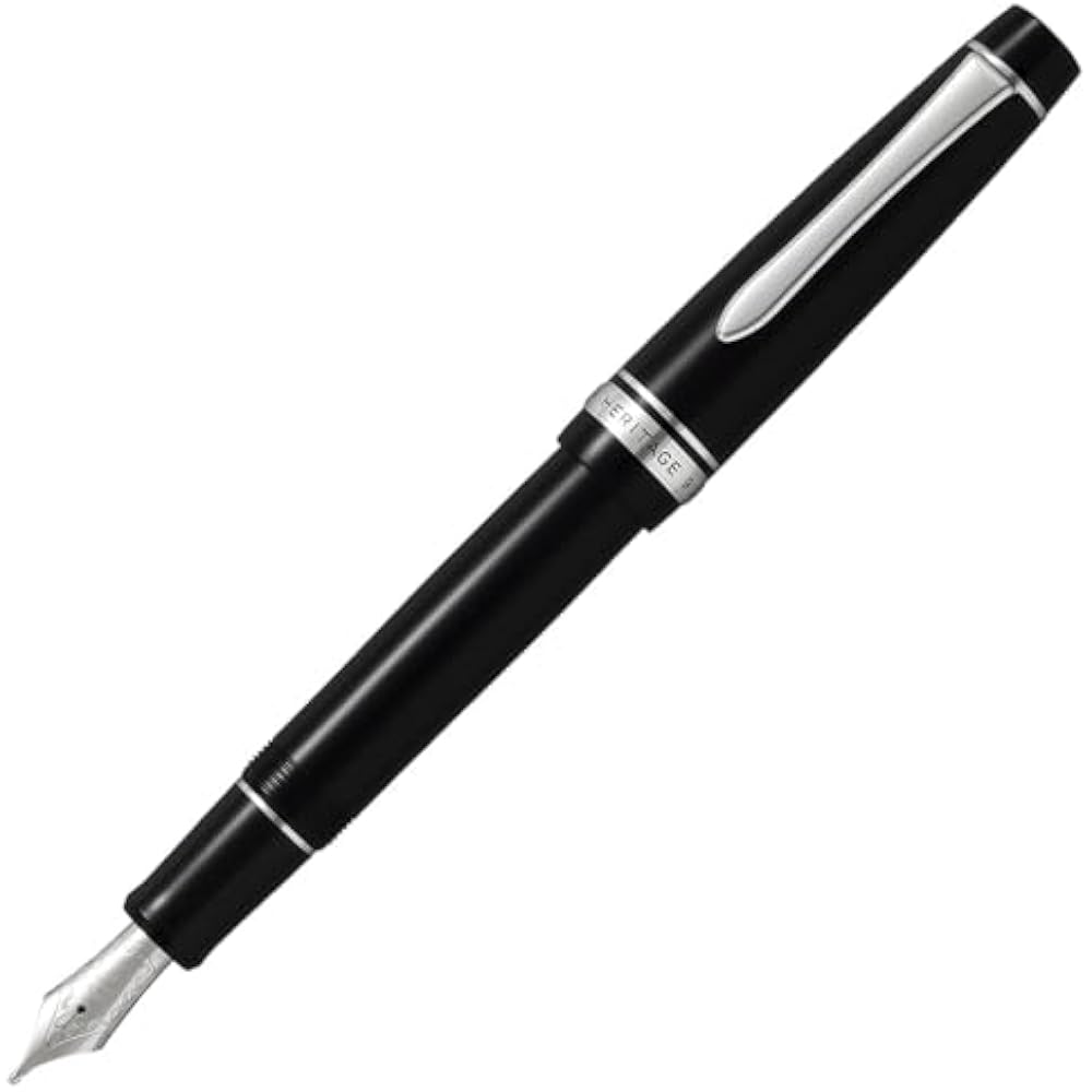 PILOT Custom Heritage 912 Broad Broad BB (Extra Bold) Black FKVH2MRBBB Pilot Fountain Pen