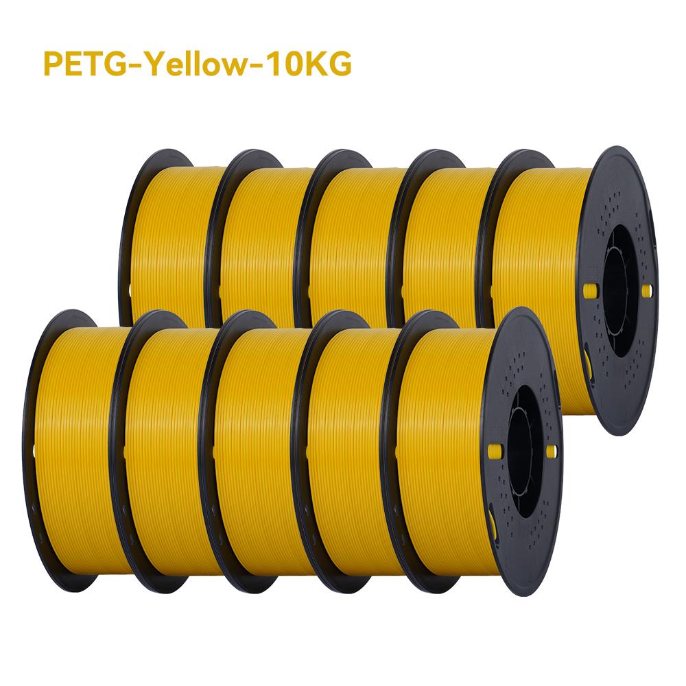 KINGROON 22LBS PETG veya PLA filament 3D Yazıcı Filament 10 Rulo 1KG 1.75MM Çevre Dostu İyi Tokluk Karışık Renk Ücretsiz Kargo