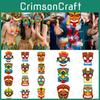 Mask Hawaiian Theme For Halloween Party Decorations Role Play Performance Stage