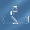 6pcs Replacement Gasket Phone Lanyard Card TPU Phone Case Card Universal Fixed Card  Men Women