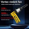 110000RPM Mini Turbo Jet Fan Rechargeable Electric Air Duster Brushless Motor  Car Cleaning