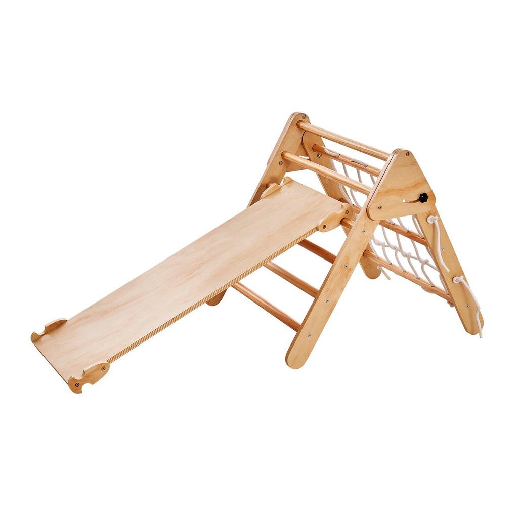 Pikler Triangle Set 4 in 1 Montessori Climbing Toys for Toddlers 1-3 Years