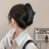 Korean Solid Color Large Hair Claw For Women Girls Elegant Acrylic Hairpins Barrette Crab Hair Clips Headwear Hair Accessories