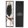 Retro Classical Style Feather Pen Kit Metal Calligraphic Pen Gift Box for StudentBlack