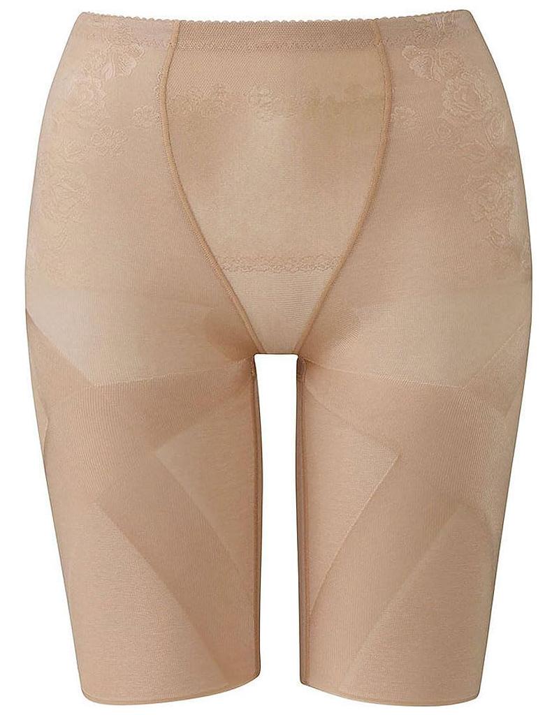 Slimming Girdle Cinnamon Size for Walking and Exercising Wing/Wacoal Women's Full-Length Pants, KQ0823, Brown, 76,