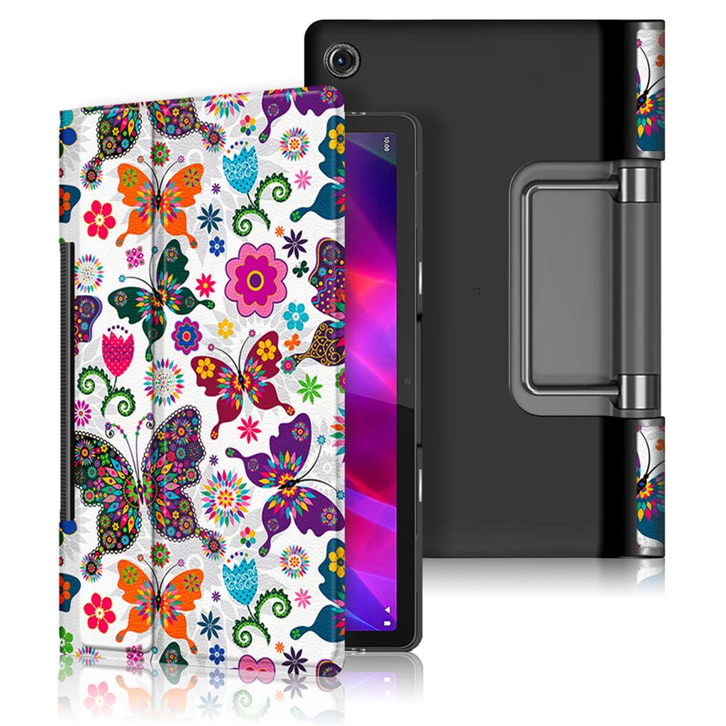 Veske til Lenovo Yoga Tab 11 YT-J706F PU-lær Flip Painted Funda For Lenovo Yoga Tab 11 2021 YT J706F Tablet Coque
