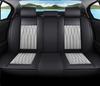 All-Season Universal Leather Car Seat Cushion Cover for Sedans, SUVs, and Trucks