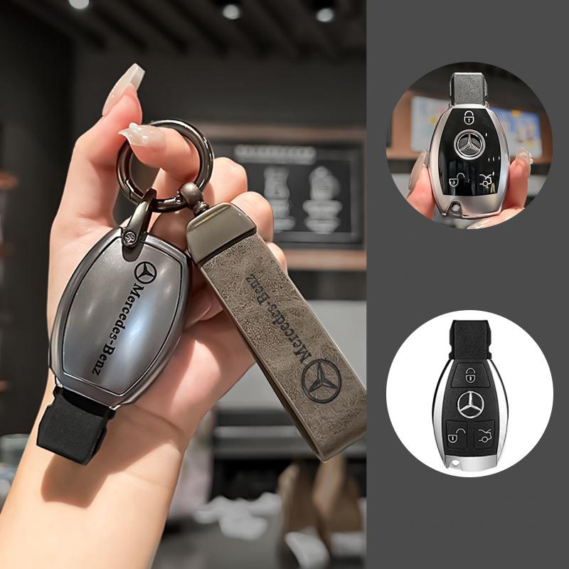 OFK3   Car Remote Key Case Cover Protector Shell For Mercedes Benz A C E S Class GLS GLA GLK GLC CLS CLA W204 W221 W212 W205 W176 W463