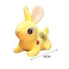 Chinese Lunar Year Plush Toys Stuffed Animal Doll, Soft Cartoon Bunny Figurine for Store