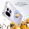 KEYSION Four-Corners Shockproof Transparent Case for OnePlus 15 5G Soft TPU+PC Clear Phone Back Cover for OnePlus 1+ 15