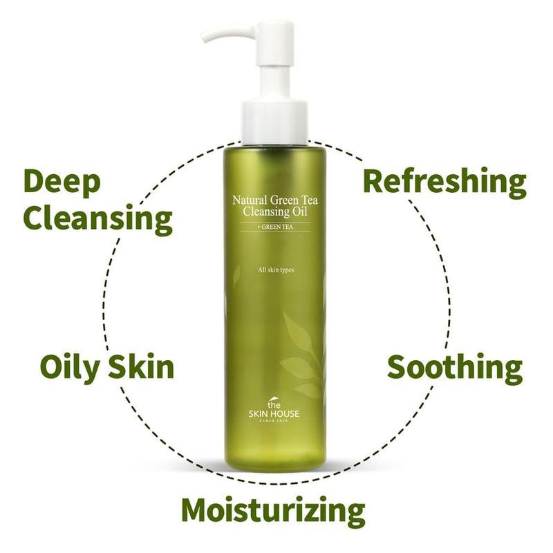the SKIN HOUSE - Natural Green Tea Cleansing Oil