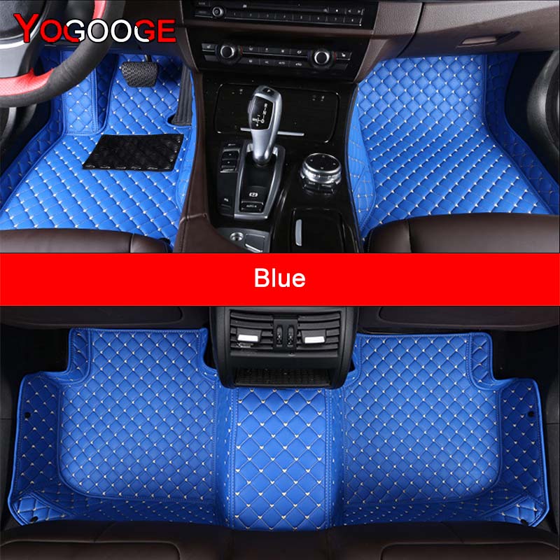YOGOOGE Zakázkové autokoberce Pro BMW X1 E84 F48 Auto koberce Podlahové příslušenství
