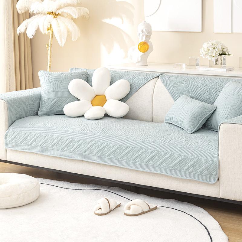 Sofa Cushion Four Seasons Universal Non-Slip Seat Cushions Modern Simple Sofa Cover Cover Cloth Thickened