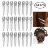 24PCS Professional Fixed hair Styling No Bend Makeup Clip Hair Clip Seamless