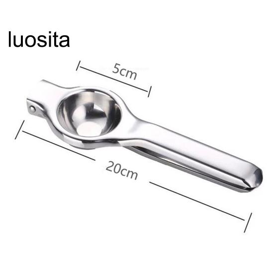 Manual Lemon Juicer, Fruit Squeezer, Comfortable Grip, Stainless Steel, Easy To Clean, Seedless Lemon Squeezer