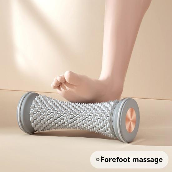 Fußmassagegerät, Plantarfasziitis-Linderungsrolle, verschleißfest, hautfreundlich, tragbar, Fußrolle, Tiefengewebe-Akupressur-Massagegerät