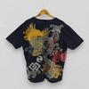 Vintage Japanese Graphic T-Shirt Mythical Dragon & Eagle Sukajan Style Tee Japanese Streetwear Aesthetic Ukiyo-e Art Shirt Size XXL Rare