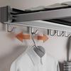 Retractable Clothes Drying Rack Wall Mount Mesh Breathable Platform Aluminium Laundry Drying Rack For Patio Bathroom Bedroom
