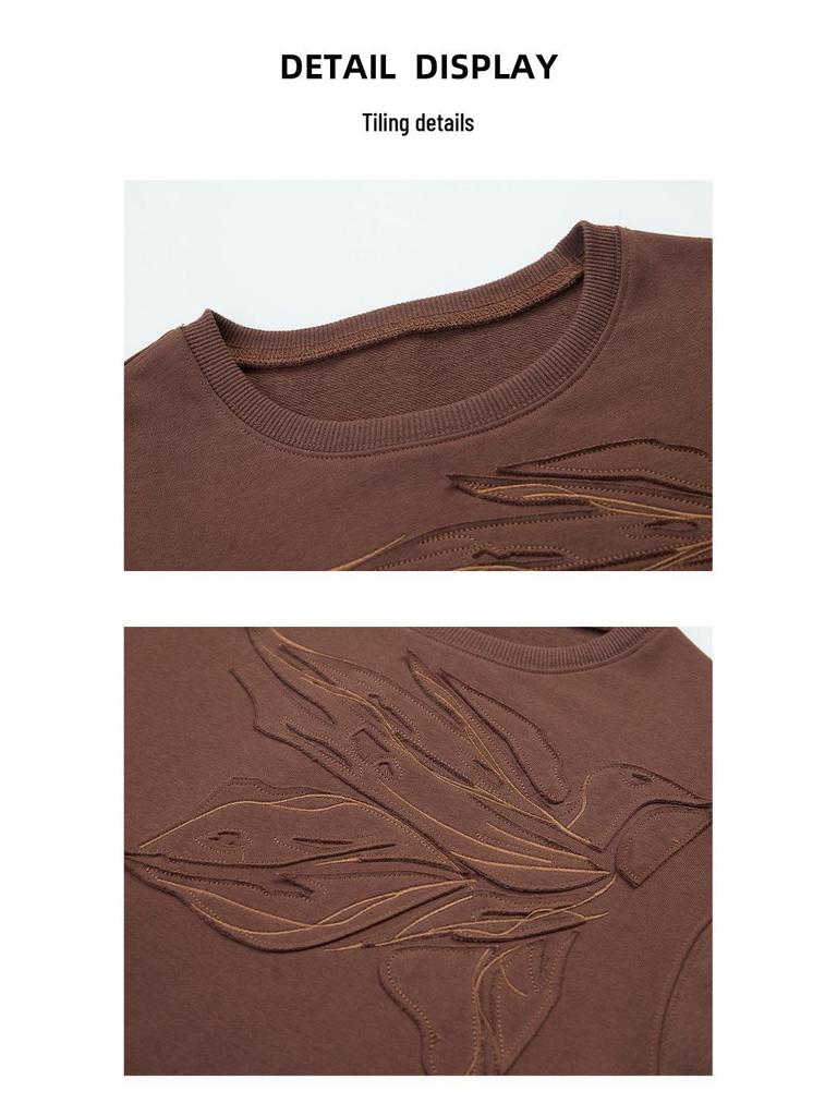 Ležérní mikina nadměrné velikosti pro ženy středního věku - Top s kulatým výstřihem pro raný podzim