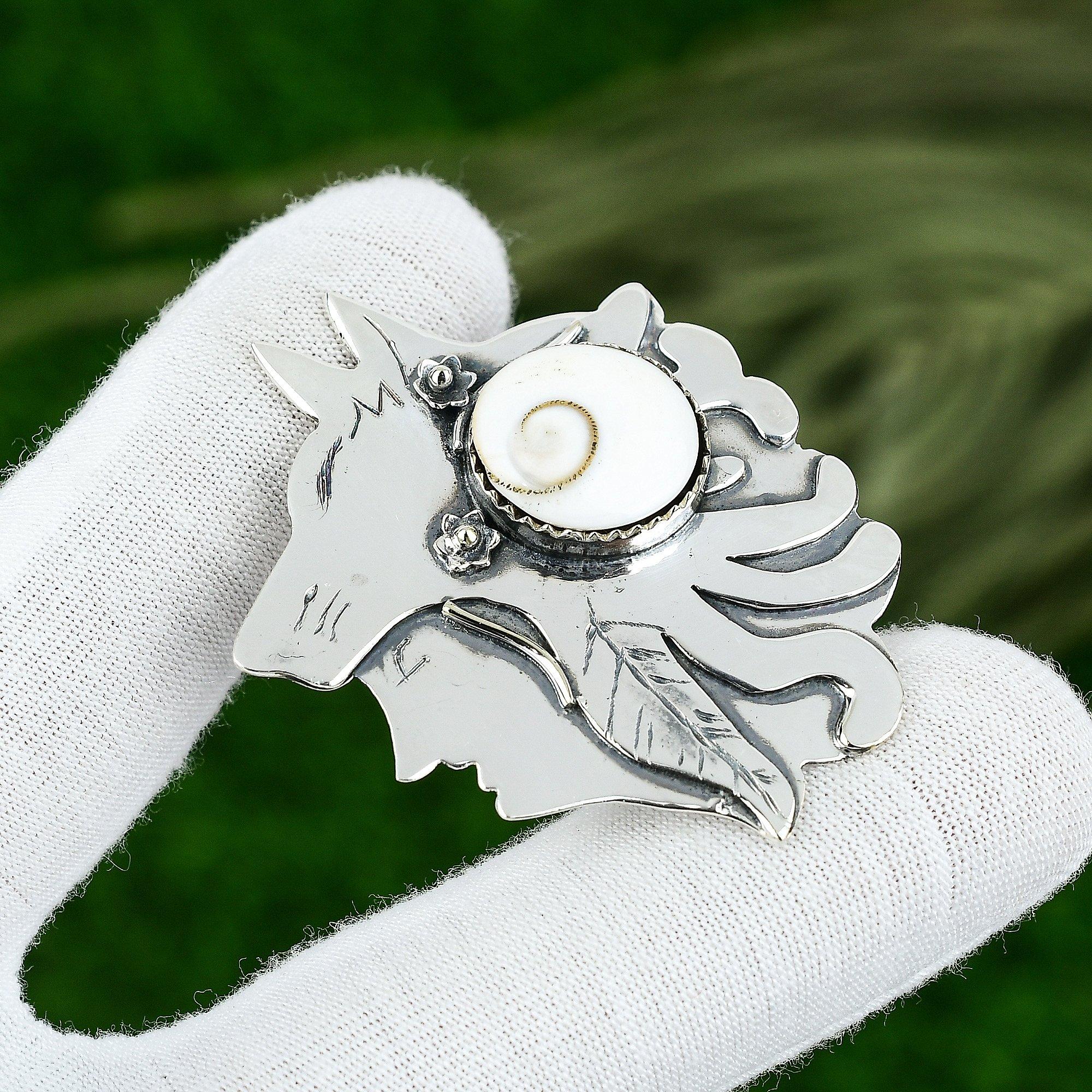 

Юбилейный подарок для нее Подвеска с натуральным камнем Шива Ай из стерлингового серебра 925 пробы