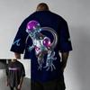 Anime Dragon Ball Frieza Printed Tshirt Mens and Womens Short Sleeve 2026 Summer New Fashion Pattern Tshirt Casual Top