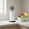 Countertop Halloween Towel Holder Vertical Bat Tissue Stand Gothic Roll Dispenser  Caterers