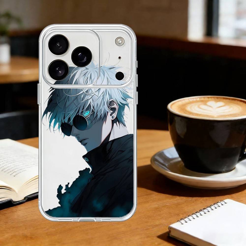 

Чехол для телефона J-Jujutsu Satoru G-Gojo Для iPhone 17 16 15 14 13 12 11 Mini Pro Max Plus Прозрачный чехол iPhone12