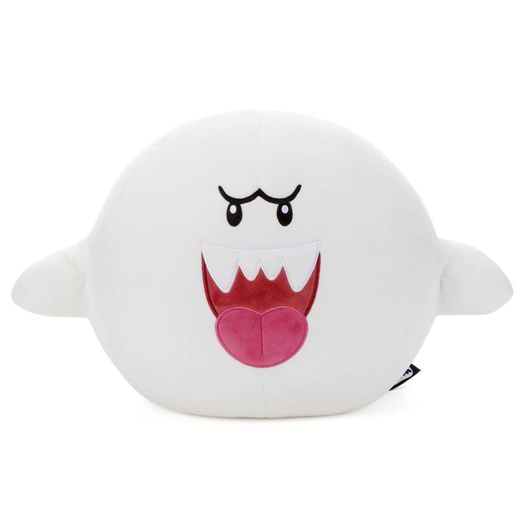 Takara Tomy Arts (TAKARATOMY A.R.T.S) Super Mario Mocchi-Mocchi-GameStyle Boo Plush Toy, Approx. 49cm Wide