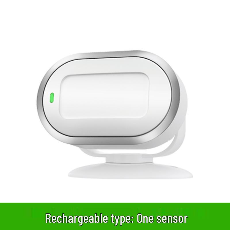 Sensor Store Entrance Alert: Welcomer Anti-theft Alarm and Split Doorbell for Supermarkets.