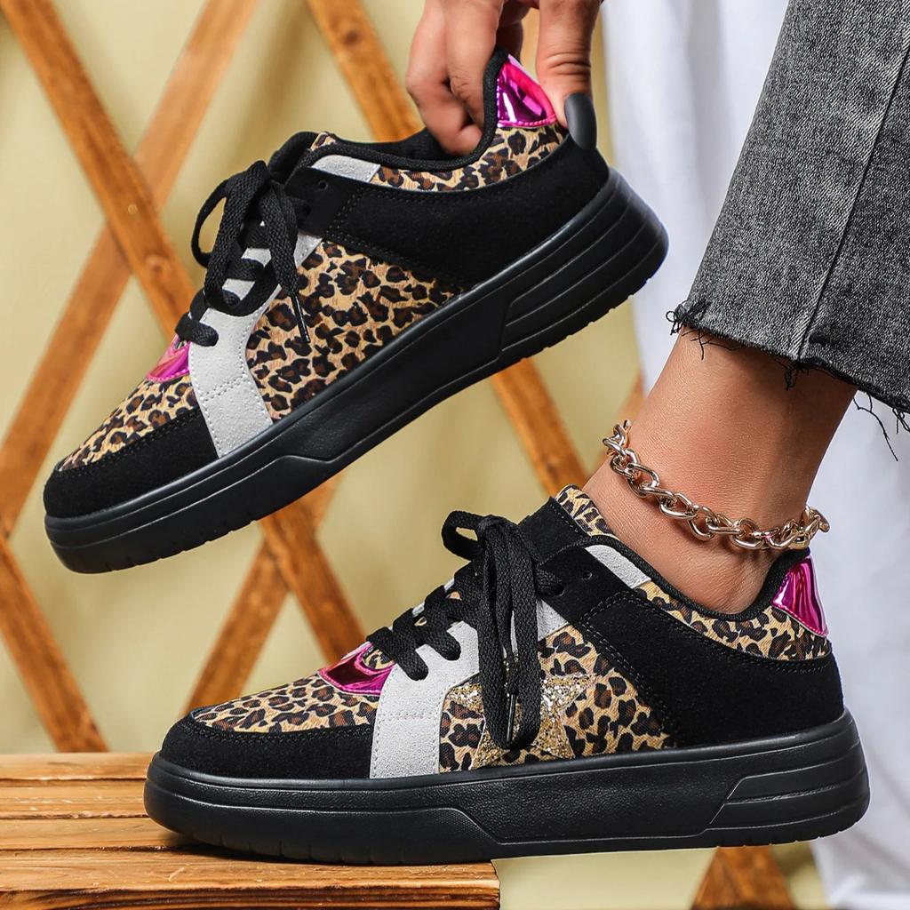 Fashion Board Shoes Retro Sneakers Women Casual Sports Shoes Ins Trendy Platform Shoes Men Walking Footwear Versatile