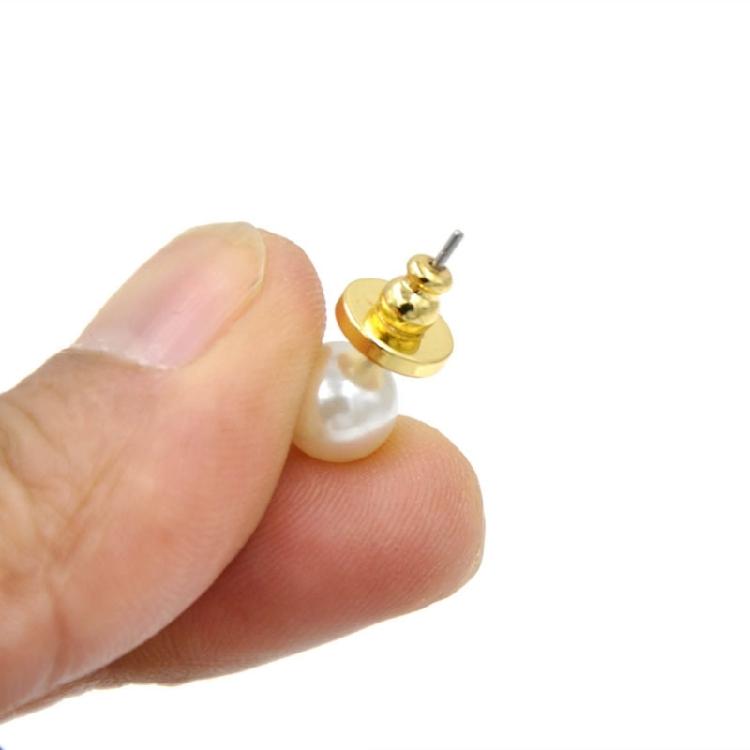 4Pcs Comfortable Earring Stoppers Secure Plugging Blocked Ear Backings Jewelry