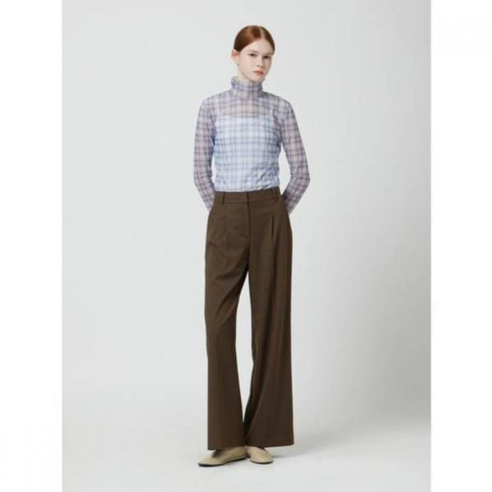 Cc Collect Wool Blend Wide Trousers C253msa001