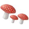 3Pcs Hanging Paper Lanterns Mushroom Shape Party Festival Decorations Indoor Outdoor Mushroom Lanterns Colorful Hanging