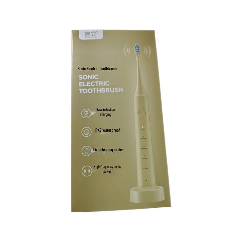Mingli Sonic Electric Toothbrush: Five Modes, Soft Bristles, Smart Rechargeable, Waterproof, Adult Couple Model.
