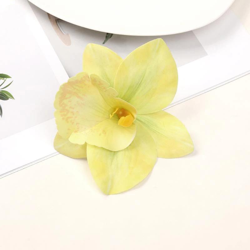 1Pc Hawaiian Flower Hair Clips For Women Girl Artificial Flower Hair Barrettes Hair Accessories Vacation Beach Party Hairpins