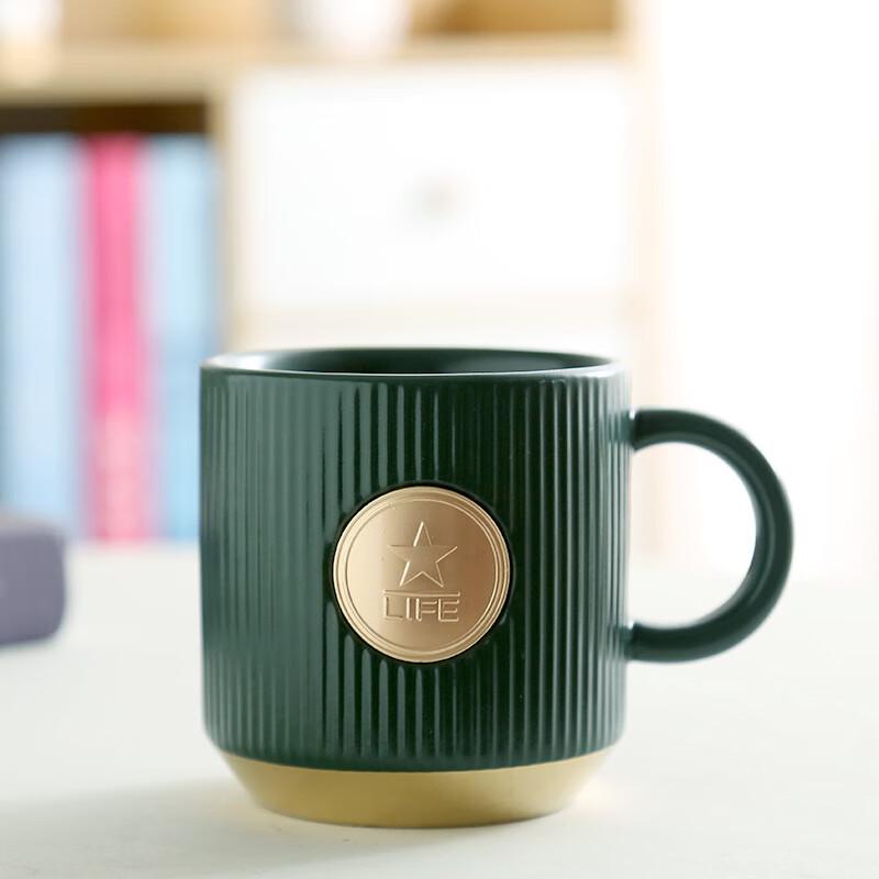 Duoli Nordic Striped Ceramic Mug