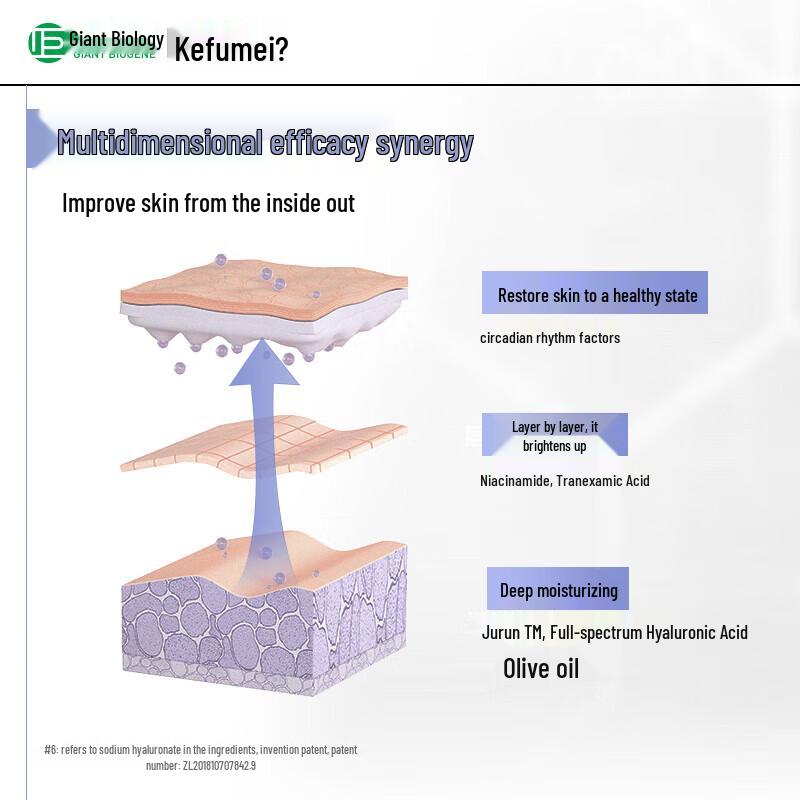 Kefumei Sodium Hyaluronate Algae Extract Hydrating Essence Lotion