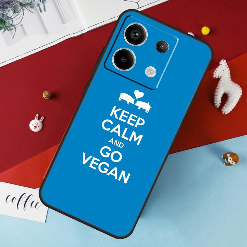 Go Vegan Case for Xiaomi Redmi Note 13 12 10 8 9 11 Pro 12S 10S 11S Redmi 13C 10A 10C 9C 12C Cover