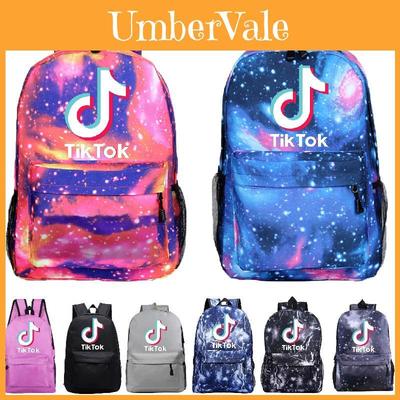 Tik Tok Backpack Large Children Schoolbags Casual Travel Bags Rucksack Shoulder