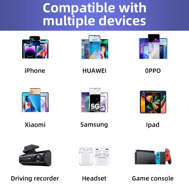 K14 USB + Type-C PD 30W Phone Fast Charging Adapter Car Charger with Spring Type-C Cable